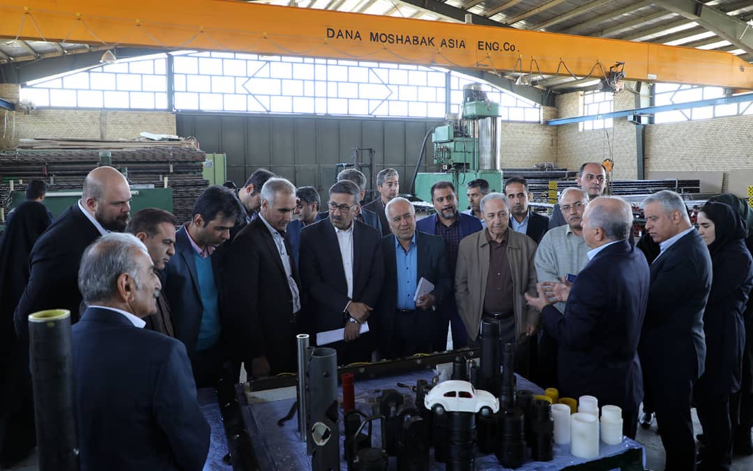 بازدید اعضای کمیسیون انرژی و محیط زیست اتاق بازرگانی فارس از منطقه ویژه اقتصادی شیراز