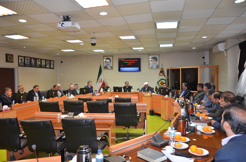 جلسه مجمع خیران در ستاد انتظامی استان فارس برگزار شد