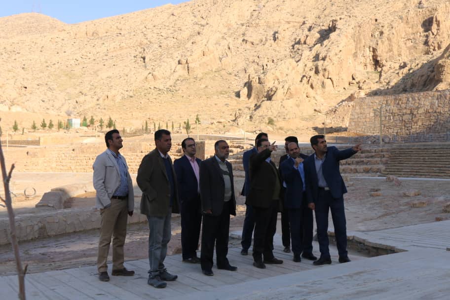 بازدید دکتر دستغیب عضو شورای شهر شیراز از پروژه های در حال احداث منطقه یازده شهرداری شیراز