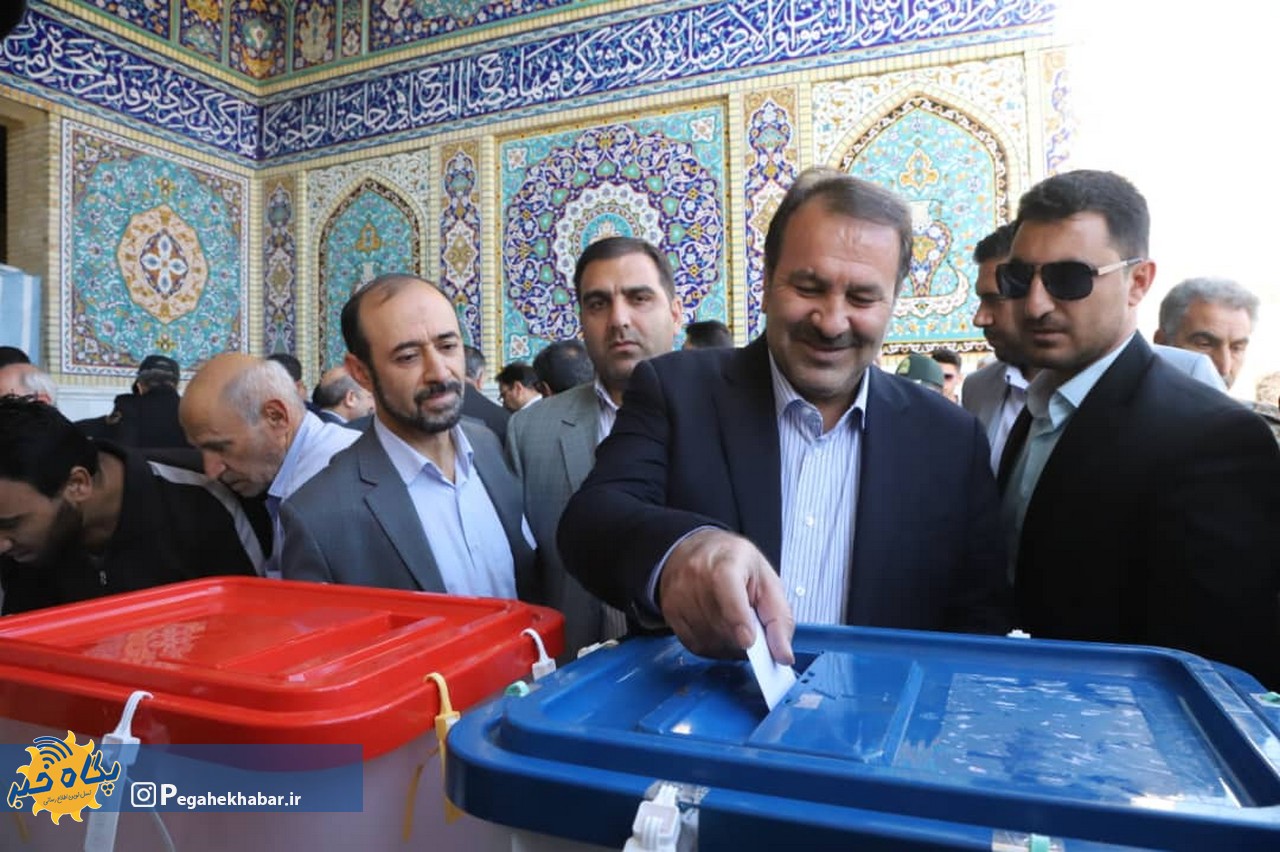 حضور مسئولین فارس در انتخابات مجلس شورای اسلامی و خبرگان رهبری
