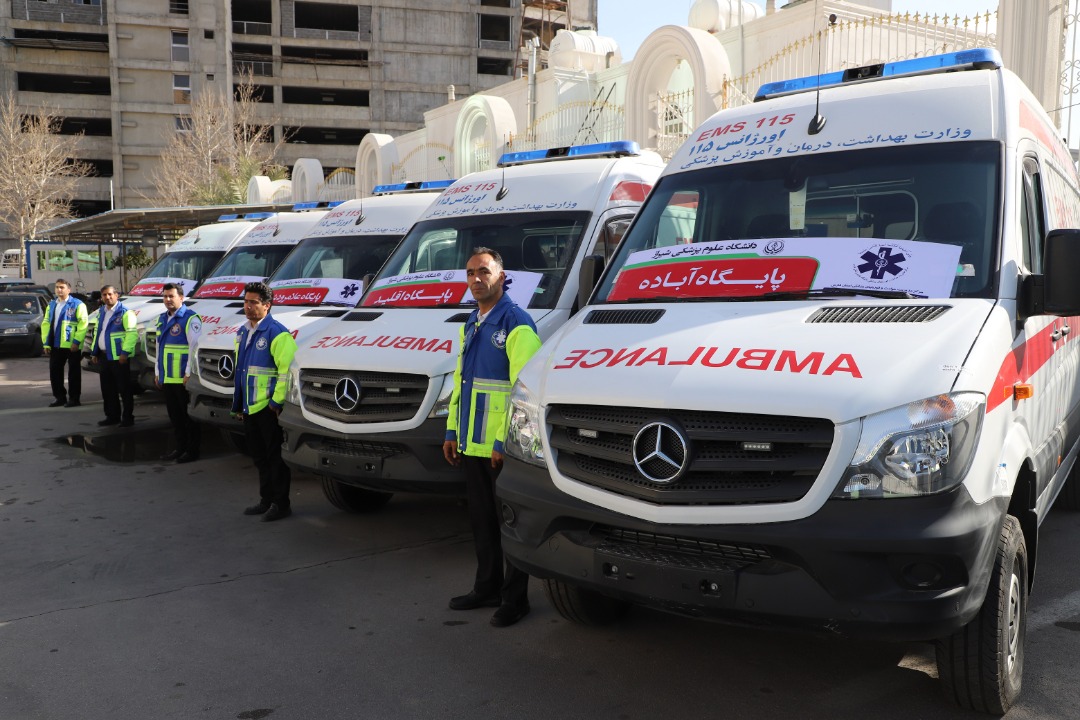 ۱۱ دستگاه آمبولانس پیشرفته به ناوگان اورژانس فارس اضافه شد