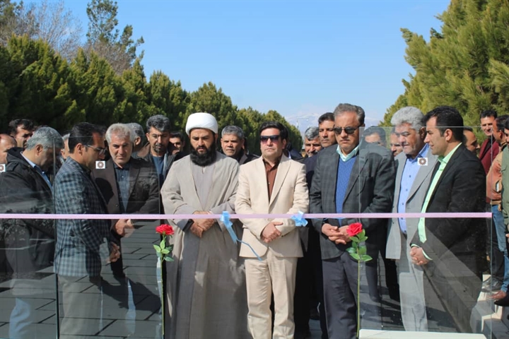 افتتاح پروژه سنگ فرش محور ورودی میراث جهانی پاسارگاد