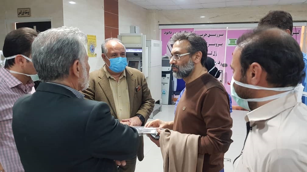 بازدید معاون بهداشت دانشگاه از مراکز خدمات سرپایی شیراز