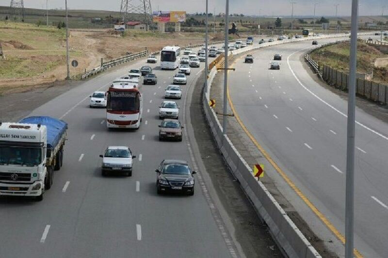 تردد در جاده‌های فارس ۴۰ درصد افزایش یافت