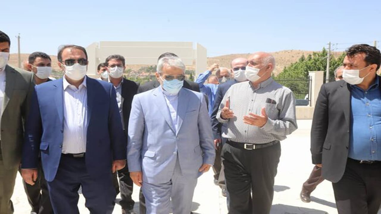 بازدید معاون رئیس جمهور از بیمارستان پیوند اعضا در شهر صدرای شیراز