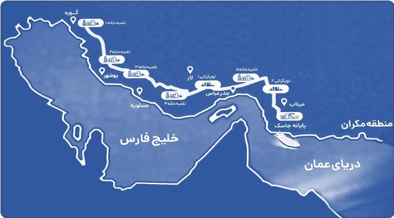 صادرات نفت ایران از دریای عمان برای اولین بارآغاز شد