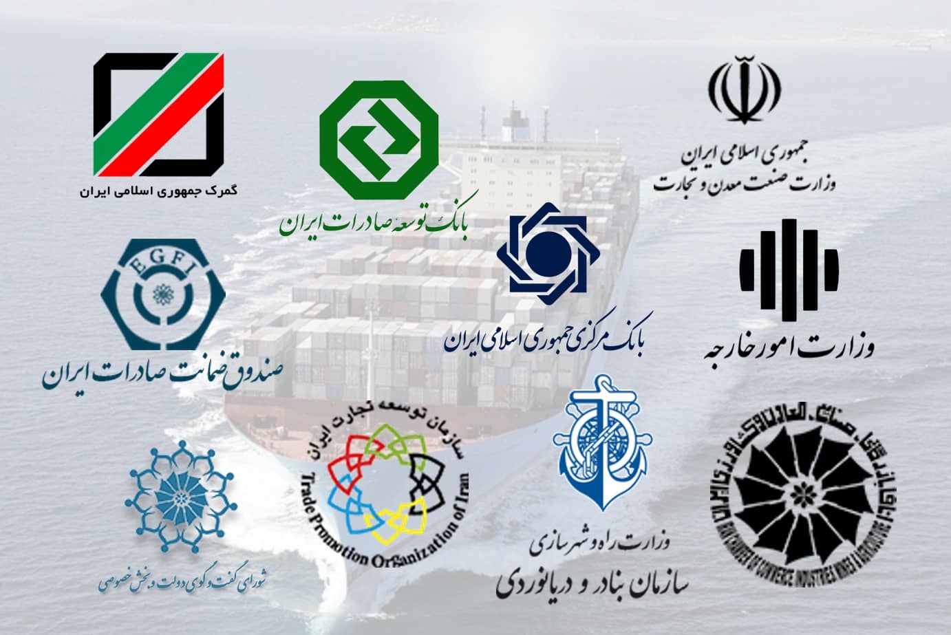 تعدد نهادهای دخیل در تجارت خارجی ایران نقش مستقیم را ایفا می‌کنند