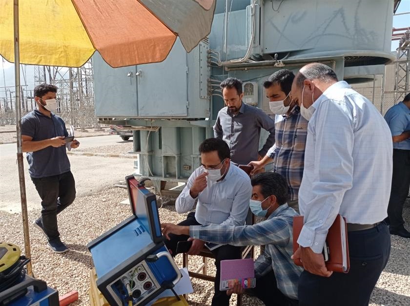 آموزش پایش ترانسفورماتورها در شرکت برق منطقه ای فارس