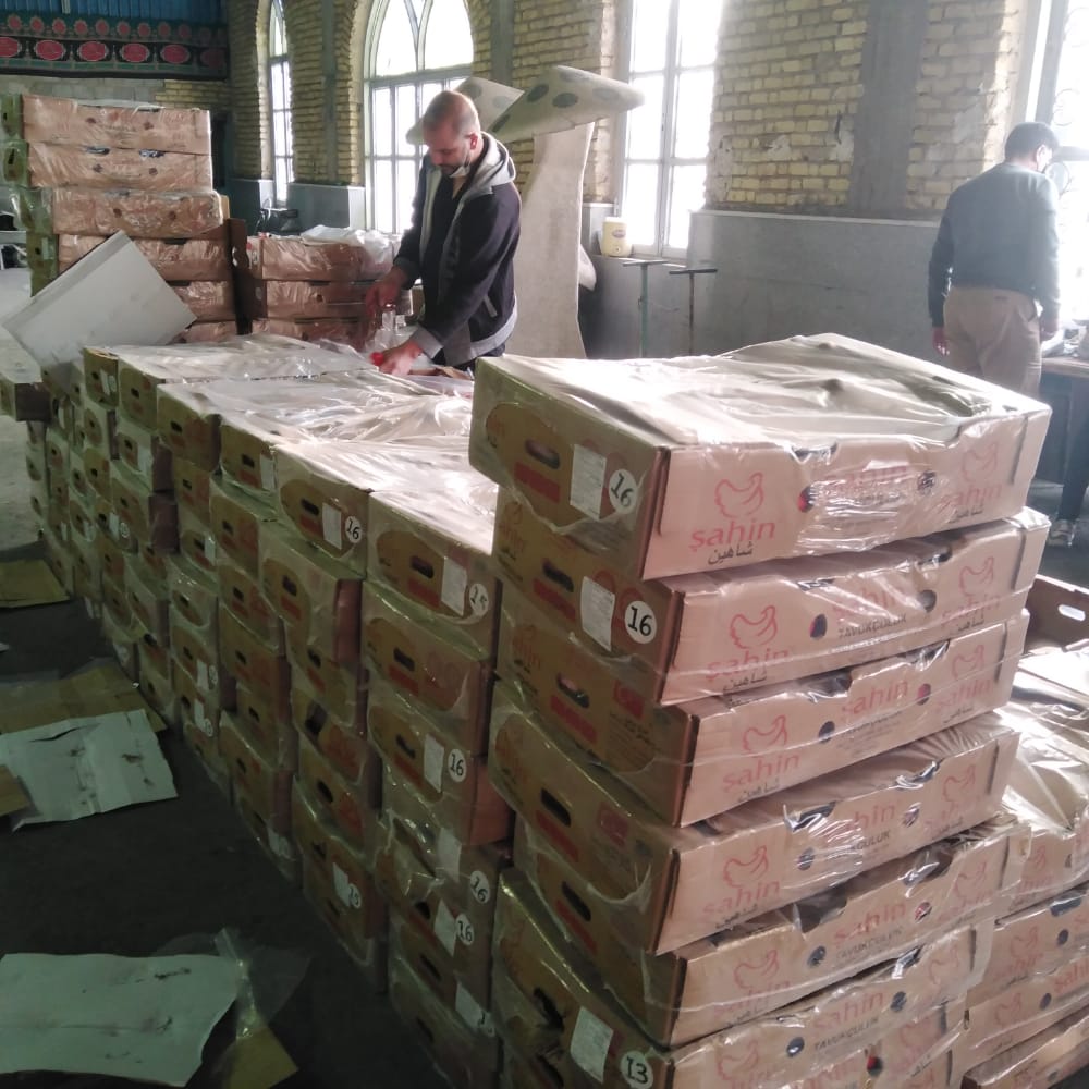 توزیع ۶۴ تن اقلام تنظیم بازار در فیروزآباد