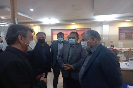 بازدید مدیرعامل سازمان انتقال خون ایران از پایگاه‌های انتقال خون شیراز
