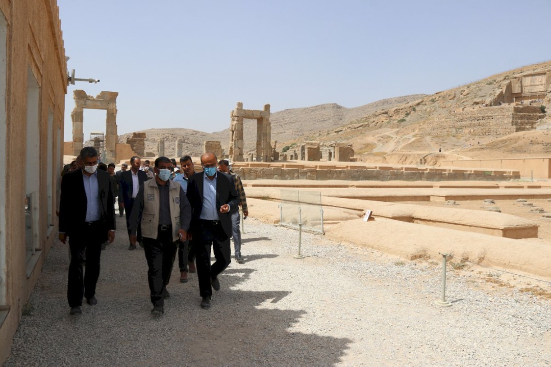 مرمت و بازسازی مجموعه تاریخی آب رکنی در مسیر شیراز به تخت جمشید