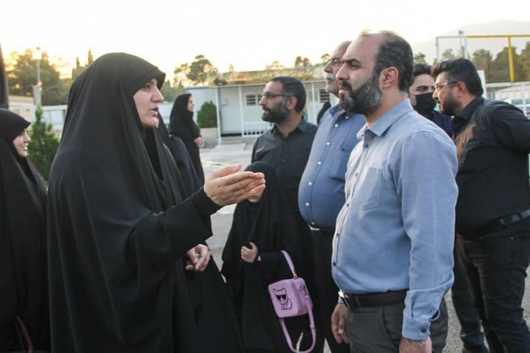 توفیق خدمتگزاری کلانشهر شیراز زوار اربعین حسینی