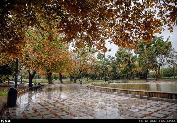 عکس پاییزی شیراز
