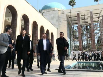 مجموعه های تاریخی فرهنگی سعدی و حافظ به پیشواز نوروز رفتند