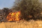 مهار آتش در جنگل‌های منطقه کوه سیاه شهرستان رستم