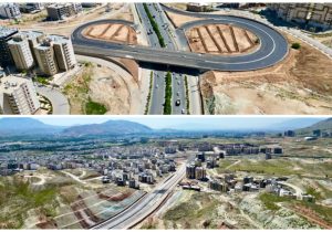 افتتاح بزرگراه شهید آیت‌الله رئیسی و کلنگ زنی پروژه ملی زندیه