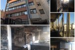 اطفاء به موقع حریق آپارتمان ۵ طبقه در خیابان قصرالدشت شیراز