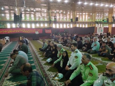 اخبار و حوادث نیروی انتظامی فارس/ برگزاری یکمین سالگرد شهادت سرگرد “مهدی اله پور”