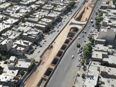 مردم از بهمن‌ماه امسال در زیرگذر گویم تردد می‌کنند