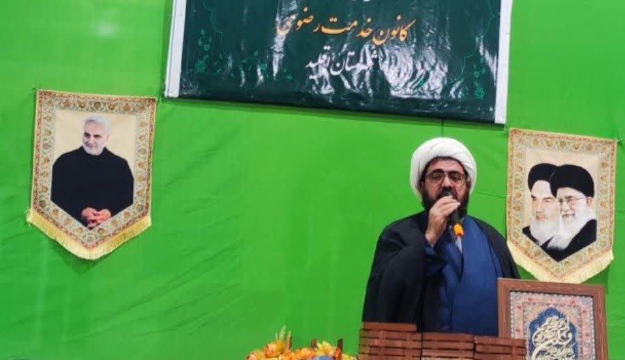 خادمیاران سفیران فرهنگی برای انتقال مفاهیم فرهنگ رضوی هستند