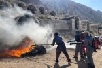 برگزاری مانور لحظه صفر اطفای حریق و مدیریت بحران در بوستان کوهستانی دراک شیراز