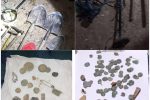 کشف یک دستگاه گنج یاب و۶۷ سکه و اشياء تاريخي در مرودشت