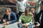 برگزاری ایستگاه فرهنگی و اجتماعی پلیس فارس در موکب «ایران جان» محله کوشک میدان شیراز