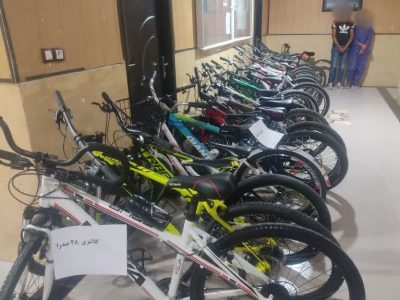 دستگیری اعضاي باند سارقان در شیراز/ کشف 19 دستگاه دوچرخه مسروقه