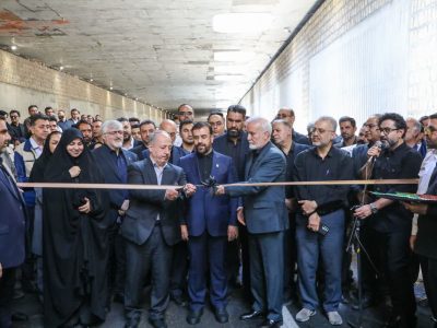 گشایش شریان نوین حمل‌ونقلی در قلب شیراز؛ زیرگذر «دانشمند شهید فریدون عباسی» به بهره‌برداری رسید