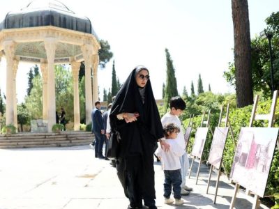 حافظیه؛ میزبان نمایشگاه ایستاده در غبار