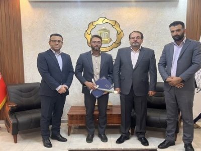 تجلیل از مدیر حراست سازمان همیاری به مناسبت روز حراست