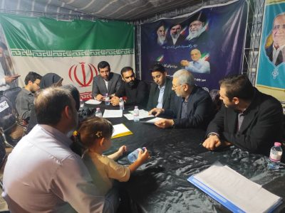 حضور رئیس دانشگاه علوم پزشکی شیراز در میز ارتباطات مردمی استانداری و رسیدگی به درخواست‌های شهروندان