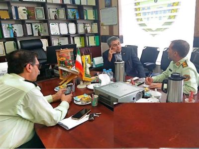 ارتقای سطح همکاری های فرهنگی و اجتماعی پلیس فارس و شهرک صنعتی بزرگ شیراز