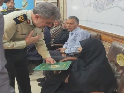 تجلیل از خانوادههای شهدا و ایثارگران شهرستان اقلید