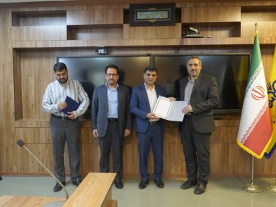 تقدیر معاون بسیج و امور استان‌های سازمان پدافند غیرعامل کشور از مدیرعامل شرکت گاز استان فارس