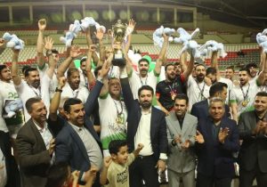 فولاد غدیر نیریز، فاتح قله والیبال فارس شد