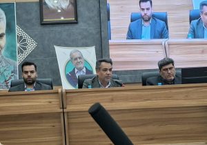 بازدید رییس سازمان بازرسی منطقه ۳ كشوری و بازرس كل استان فارس از شهرستان خرمبید با حضور مدیران ارشد صنعت آب استان فارس